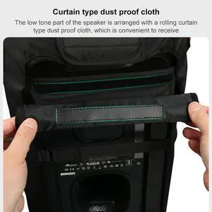 Speaker Cover Waterproof Mesh Slip Cover Scratch Resistant Protective Sleeve for JBL PartyBox 310 Bluetooth-Compatible Speaker