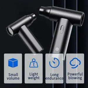110000PRM Electric Air Duster Brushless Motor Portable Air Blower 2000mAh Handheld Dust Blower for Electric Devices Cleaning