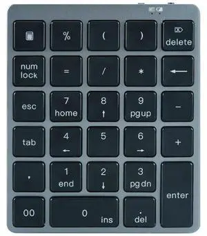 Numeric Keypad Professional Digital Keyboard Bluetooth-Compatible Keyboard for Laptop Computer Notebook Keypad