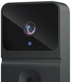 2.4G Wi-Fi Wireless Video Doorbell with 4.3Inch IPS Display Dual Communication Doorbell HD Video Doorbell for Home Surveillance