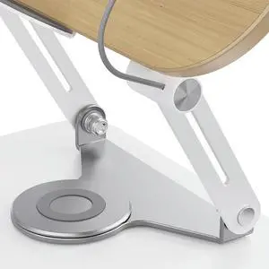 Book Stand for Reading with 360 Degree Rotating Base Book Holder with Page Clips Recipe Book Holder for Laptop Recipe Textbook
