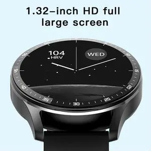 Watch 2 in 1 Sports Watch 1.32-inch Screen Heart Rate Health Monitor with Bluetooth-compatible Earphones
