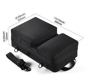 DJ Controller Case Protective Carrying Case with Adjustable Shoulder Strap DJ Travel Carrying Bag for Pioneer DDJ-200/DDJ-WeGO4
