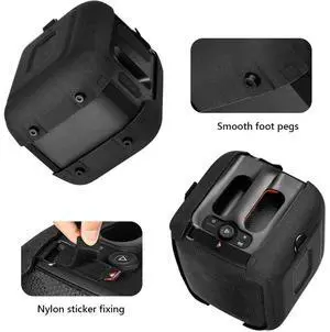EVA Speaker Cover Anti Drop Protective Cover with Shoulder Strap and Base Support Feet for JBL Partybox Encore Essential Speaker