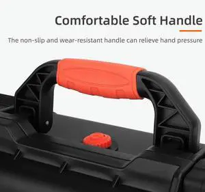 Waterproof Hard Case Travel Carrying Case Suitcase Shockproof Case for Flip Drone RC 2/RC-N3 and Batteries