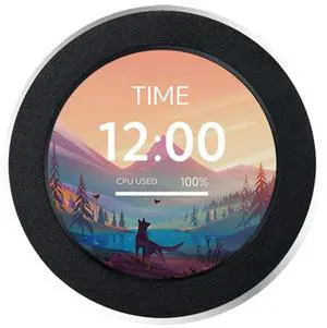 2.1inch Computer Temperature Monitoring IPS Dynamic Round Computer Secondary Screen CPU/GPU/RAM/HDD AIDA64 for Water Cooling