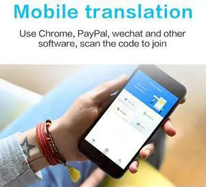 138 Languages Offline Voice Translator Device Two-Way Language Translator Real-Time Translator for Business Learning Travel