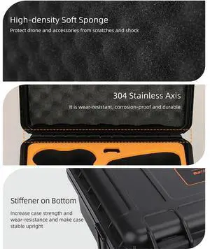 Safety Carrying Case Waterproof Handbag Travel Bag for Neo Drone and Batteries Accessories