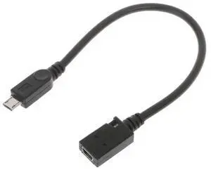 Mini USB Female to Micro USB Male 8 pin to 5 pin Connector Adapter Charging Data Sync Cable for Phones Tablet PC MP3/ MP4