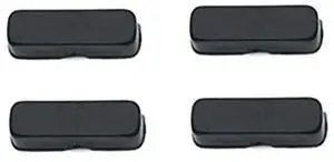 4pcs/Set Rubber Feet Replace For XBOX360 Slim XBOX ONE S/X Black Housing Case Rubber Cover Gaming Accessories Shockproof