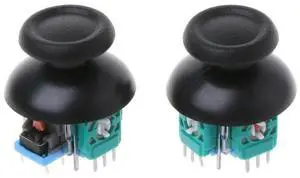 2 Pcs Joystick Axis Analog Sensor Module Thumbstick For Pro Slim Controller