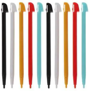 10Pcs Stylish Color Touch Stylus Pen for Nintendo Wii U WIIU GamePad Console