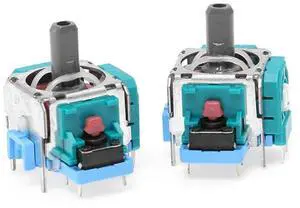 5pcs Handle Rocker Game Console Replacement Controller Handle Joystick Repair Parts for Controller