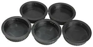 5Pcs Rear Lens Cap Plastic Dust Cover Lens Cover for EF ES-S EOS Series Lens