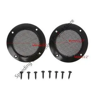 2PCS 2inch Speaker Cover Tweeter Grill Mesh Mesh Protection Grids Speakers Loudspeaker DIY Accessories
