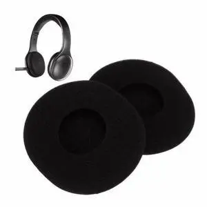 1 Set Black 1Pair Replacement Sponge Ear Pads Cushion For H800 Headphones