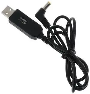 USB 5V to DC 12V Power Cable USB Voltage Step Up Converter Cable USB to DC 5.0x 3.0mm Plug DC Connector Power Supply Cable USB 5V to DC 12V Power Cable USB Voltage Step Up Converter Cable USB to DC 5.0x 3.0mm Plug DC Connector Power Supply Cable
