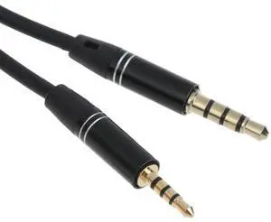 3.5mm to 2.5mm Audio Cable Connector 4 Pole TRRS 3.5mm Jack Male to 2.5mm TRRS Male Headphone Stereo Audio AUX Cable