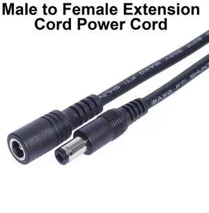 DC 6.3x3.0mm Male to Female Extension Cable Power Charger Cord for Laptops and Notebook Computer Support 120W Charging