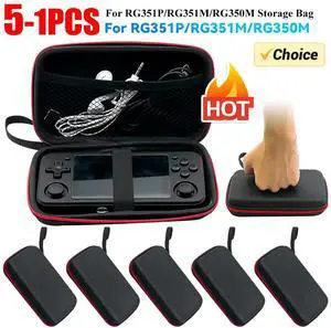 Game Console Bag Pouch Dustproof Portable Carrying Decor for RG351P Protective Dustproof Waterproof Bag