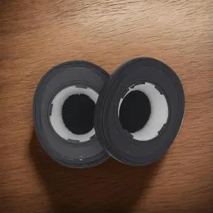 Replacement Ear Pads Cushions Protein Leather Ear Cushions Soft Foam Cushion Cover for Jabra Evolve2 65UC/65 Flex Headphones