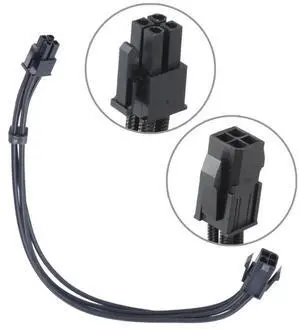 4Pin PC Cable CPU Power Supply Extension Cord Cable Desktop 4 Pin 4P ATX Power Male to Female Connector Cable 30cm 18AWG Wire