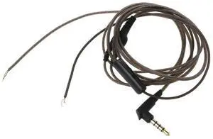 1.2m With Mic DIY Earphone Cable Replacement Cable Wire For Repair Upgrade Headphones Earphone With Mic