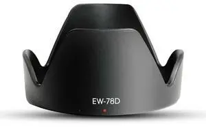 EW-78D 72mm EW78D Lens Hood Camera Lente Accessories for 70D 80D 60D 760D EF 28-200mm EF-S 18-200mm F3.5-5.6 IS