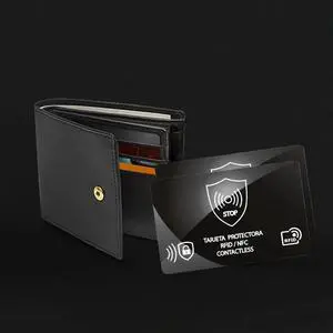 5Pcs RFID Blocking Card One Card Protects Entire Wallet NFC Debit Credit Card Passport Protector RFID Card Blocker