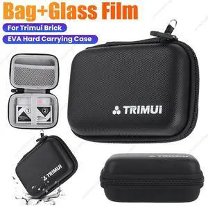 Hard Carrying Case Tempered Glass Screen Protector Protection Bag Game Accessories Box for Trimui Brick Protector Accessories
