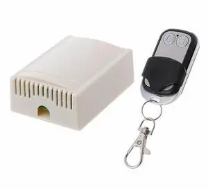 DC 12V 2CH RF 433MHz Wireless Switch Relay Receiver Module With Remote Control For DC Motor Forward Reverse Controller
