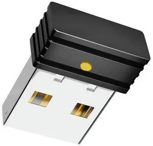 Mini Mouse Jiggler Undetectable USB Mouse Mover Jiggler Plug and Play Keeps Awake with ON/OFF Indicator Light for Laptop Desktop