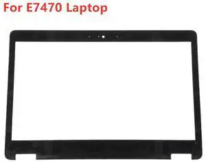 Laptop Front Screen Frame LCD Bezel Protective Cover Replacement for Latitude E7470