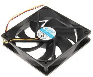120mm PC Computer Case Cooling Fan 12V 3Pin Portable Computer Case Cooler 1300RPM PC CPU Cooling Cooler Fan Radiator Fan for PC
