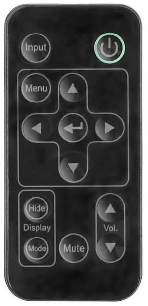 Replacement Remote Control for Projector UF55 UF60 UF65 UF75 40wi 60wi UF55w UF65 UF75w UF70 UF70w Wireless Media Player