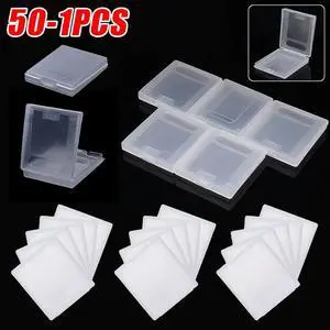 5Pcs Dust Cover Protective Game Cartridge Case Box Transparent Anti Dust Cover for Nintendo Game Boy Color Pocket GBC GBP