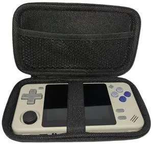 Carrying Protective Case Anti-Fall Portable Bag Mesh Inner Pocket Travel Carrying Pouch for Powkiddy RGB10X Game Console