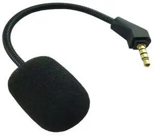 Replacement 3.5mm Game Mic Detachable Microphone Boom For ROG Theta 7.1 Gaming Headsets Headphones