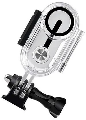 40m Waterproof Invisible Dive Case Optical Tempered Glass Camera Protective Case Transparent Protective Shell for Insta 360 Go 3