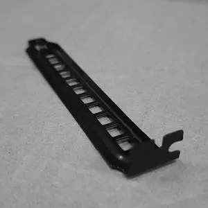 Small Computer PC Case PCI Baffle Graphics Card Slot Cover Heat Dissipation Plate for Office Caring Computer Supplies