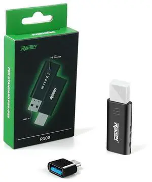 Controller PC Wireless Adapter USB Receiver BT 5.3 Wireless USB Adapter USB Wireless Controller Adapter for Controller