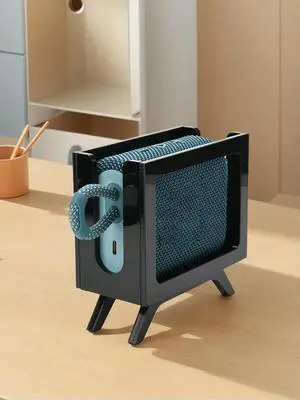 Speaker Stand Acrylic Tabletop Holder Anti-Slip Speaker Mount Speaker Display Shelf for JBL GO3/GO 4 Speaker