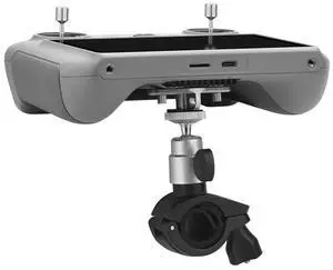 Bike Clip Mount Adjustable Bike Clamp Clip Aluminum Alloy Action Camera Riding Bracket for RC 2 Remote Controller