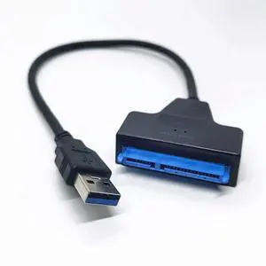 USB 3.0 2.0 SATA 3 Cable Sata To USB 3.0 Adapter Up To 6 Gbps Support 2.5 Inch External HDD SSD Hard Drive 22 Pin Sata III Cable