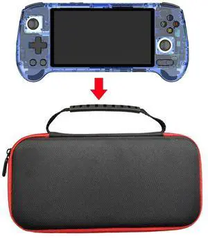 EVA Shockproof Hardshell Travel Case for Anbernic RG556 Game Console with Mesh Pocket for Accessories