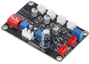 TS VU003 Adjust VU Meter Driver Panel Backlight Power Amplifier VU Meter Driver Board AC DC 12V-18V High-Frequency Low-Pass