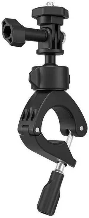 Handlebar Clamp Mount with 1/4 Screw Large Tube Mount Boat Vehicle Tree Tube Extension Super Clamp for GoPro Action 4