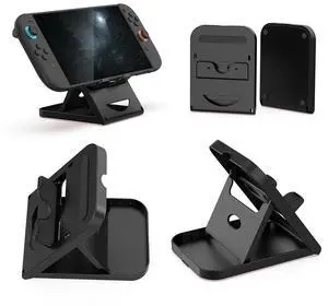 For Switch 2 Foldable Base Stand Holder Console Display Rack Multi-angle Bracket Desktop Holder for Nintendo for Switch/OLED