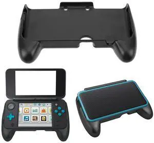 Protective Support Case ABS Plastic Console Gamepad Hand Grip Black Accessories for Nintendo 2DS LL 2DS XL Console