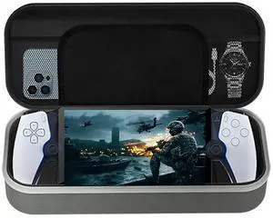 Hard Carrying Case Shockproof Portable Bag EVA Anti Scratch Protective Hard Case with Mesh Pocket for Portal
